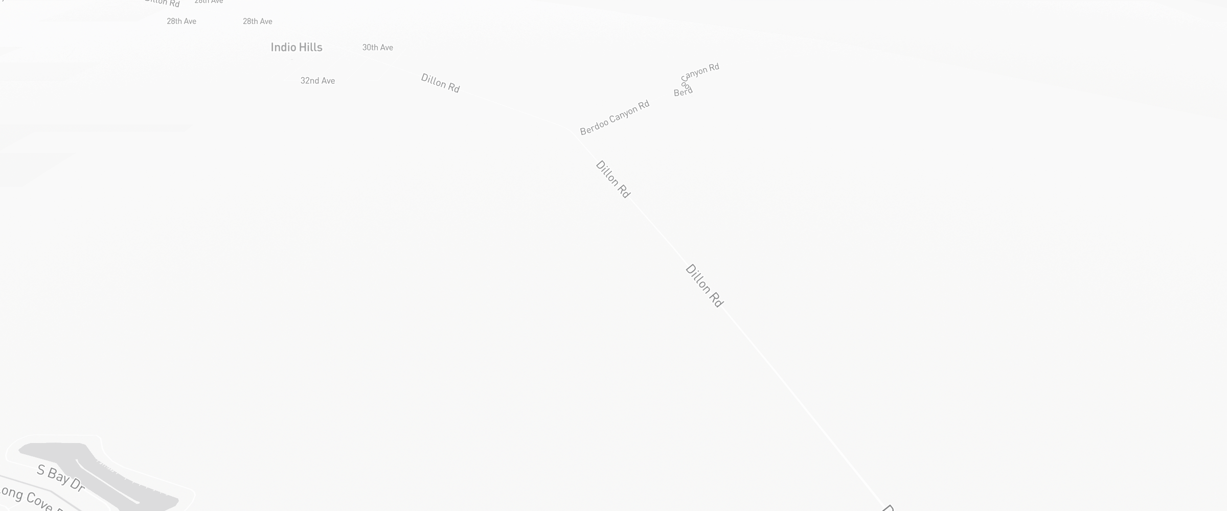 Neighborhood map of Indio, CA — the area served by Life Insurance Agents of Indio Group